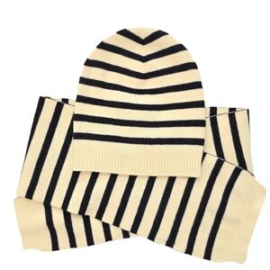 Kids Wool Beanie & Scarf Set | H&M | 8–12 Years | 100% Wool